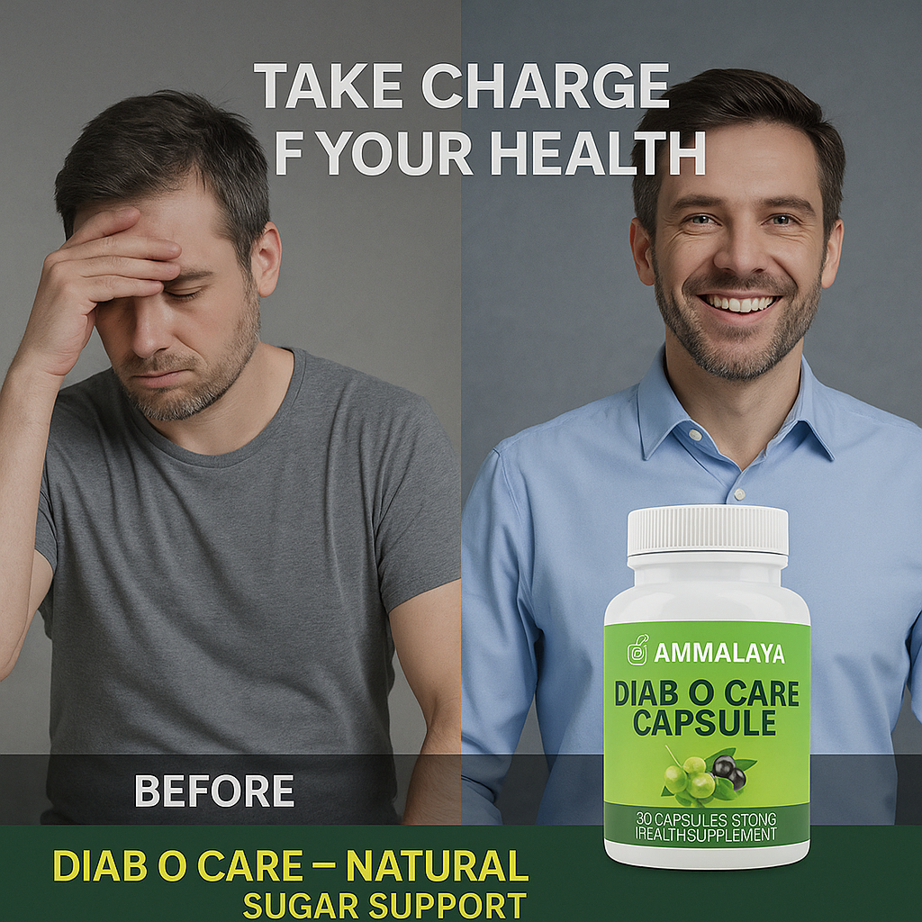 Ammalaya Diab O Care | 100% Herbal | No Chemicals | Safe