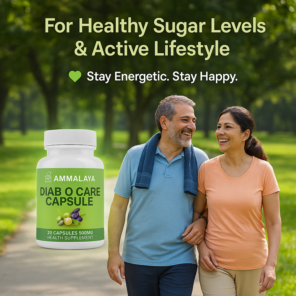 Ammalaya Diab O Care | 100% Herbal | No Chemicals | Safe