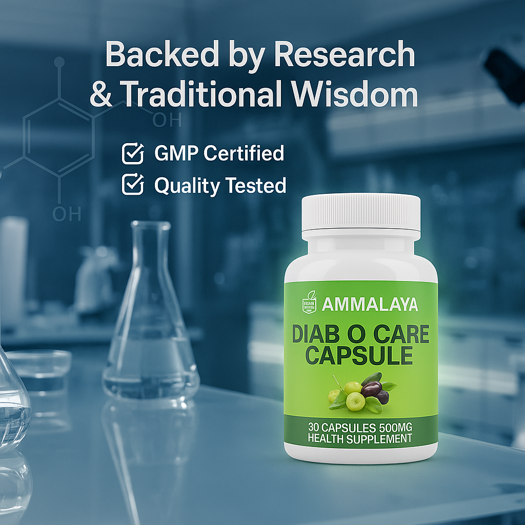 Ammalaya Diab O Care | 100% Herbal | No Chemicals | Safe