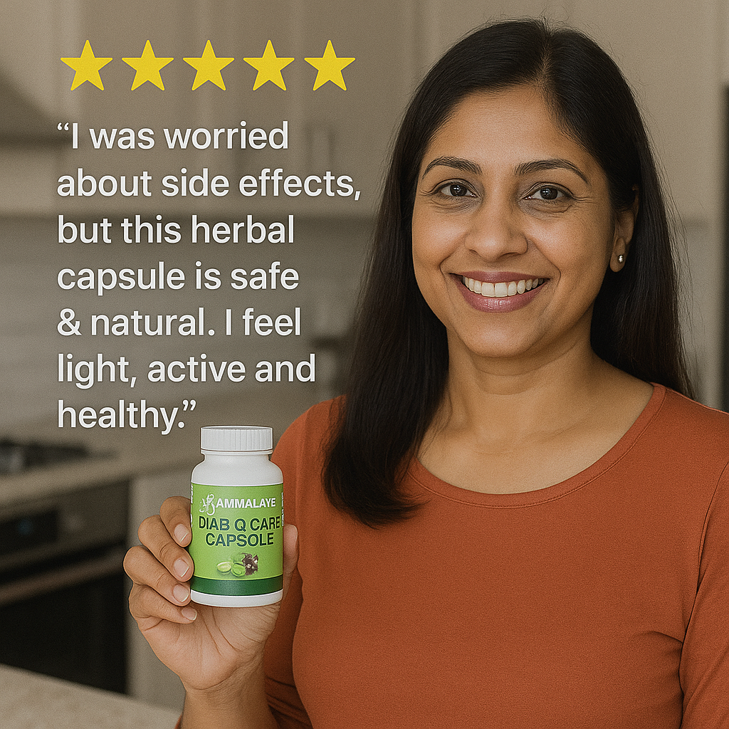Ammalaya Diab O Care | 100% Herbal | No Chemicals | Safe